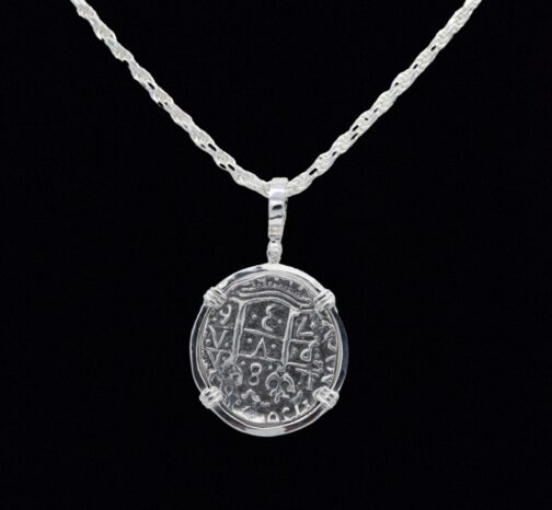 Reale Triple Prong Coin- Atocha Shipwreck Coins (Pendant Only)
